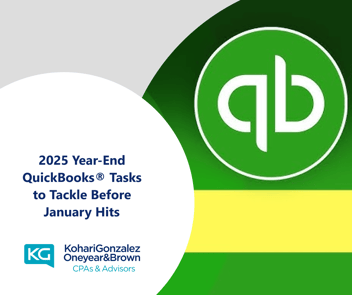 2025 Year-End QuickBooks® Tasks to Tackle Before January Hits