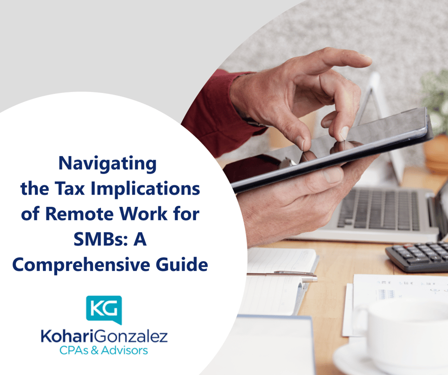 Navigating The Tax Implications Of Remote Work For SMBs: A Comprehensive Guide