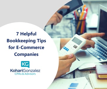7 helpful bookkeeping tips for e-commerce companies