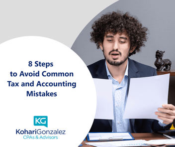 8 Steps to Avoid Common Tax and Accounting Mistakes