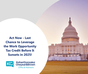 Act Now - Last Chance to Leverage the Work Opportunity Tax Credit Before It Sunsets in 2025!