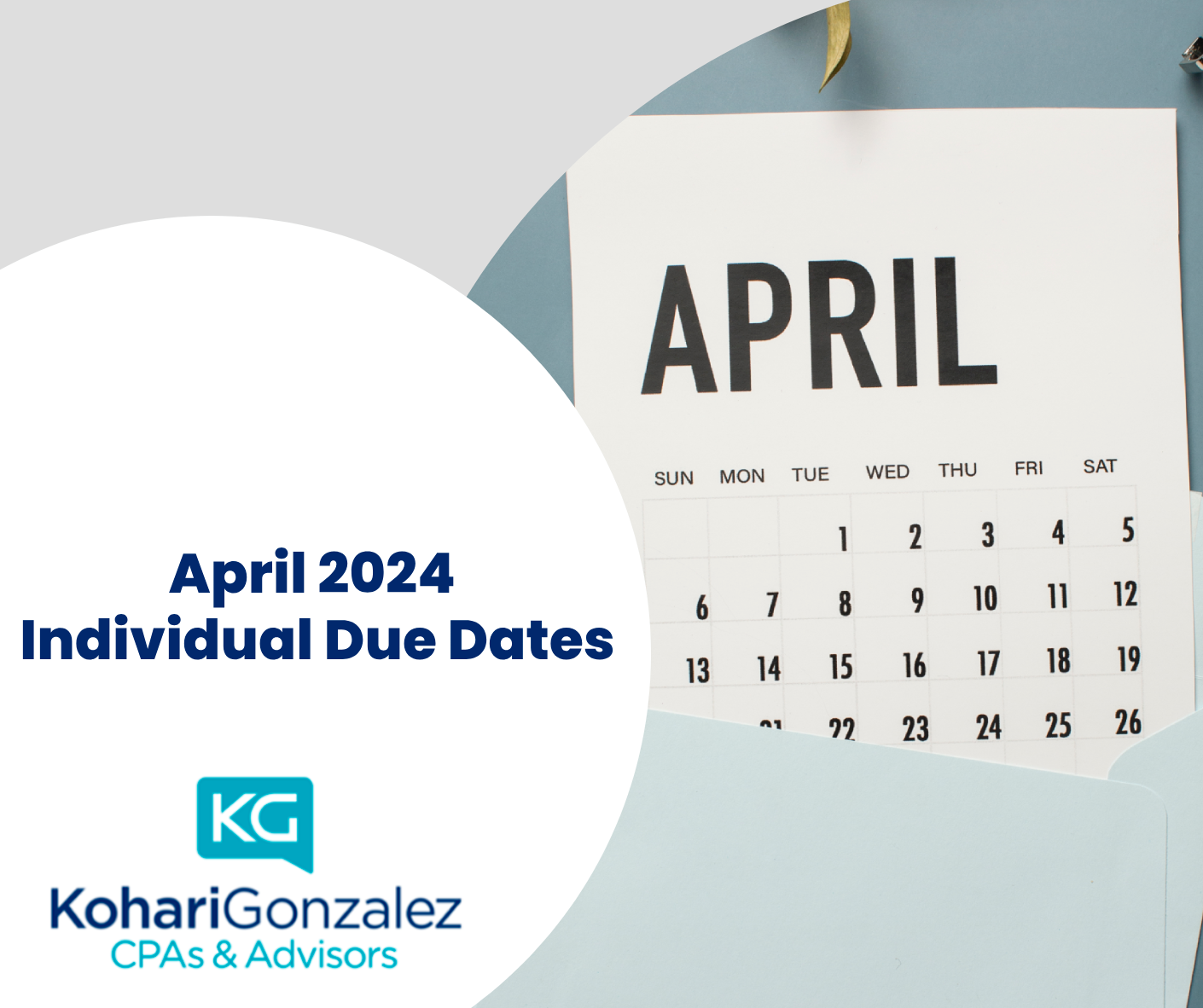 April 2024 Individual Due Dates
