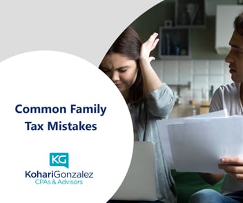 Common Family Tax Mistakes