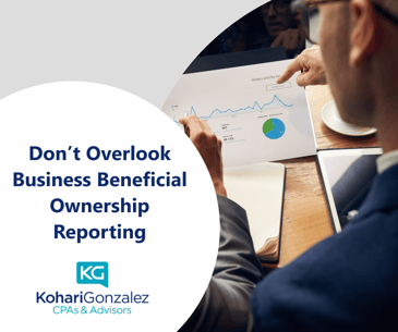 Don’t Overlook Business Beneficial Ownership Reporting