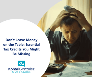 Dont Leave Money on the Table Essential Tax Credits You Might Be Missing