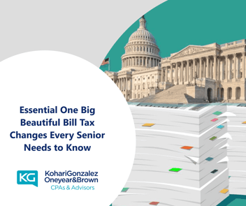 Essential One Big Beautiful Bill Tax Changes Every Senior Needs to Know