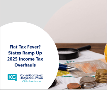 Flat Tax Fever? States Ramp Up 2025 Income Tax Overhauls