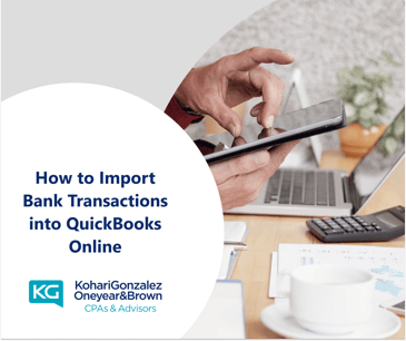 How to Import Bank Transactions into QuickBooks Online