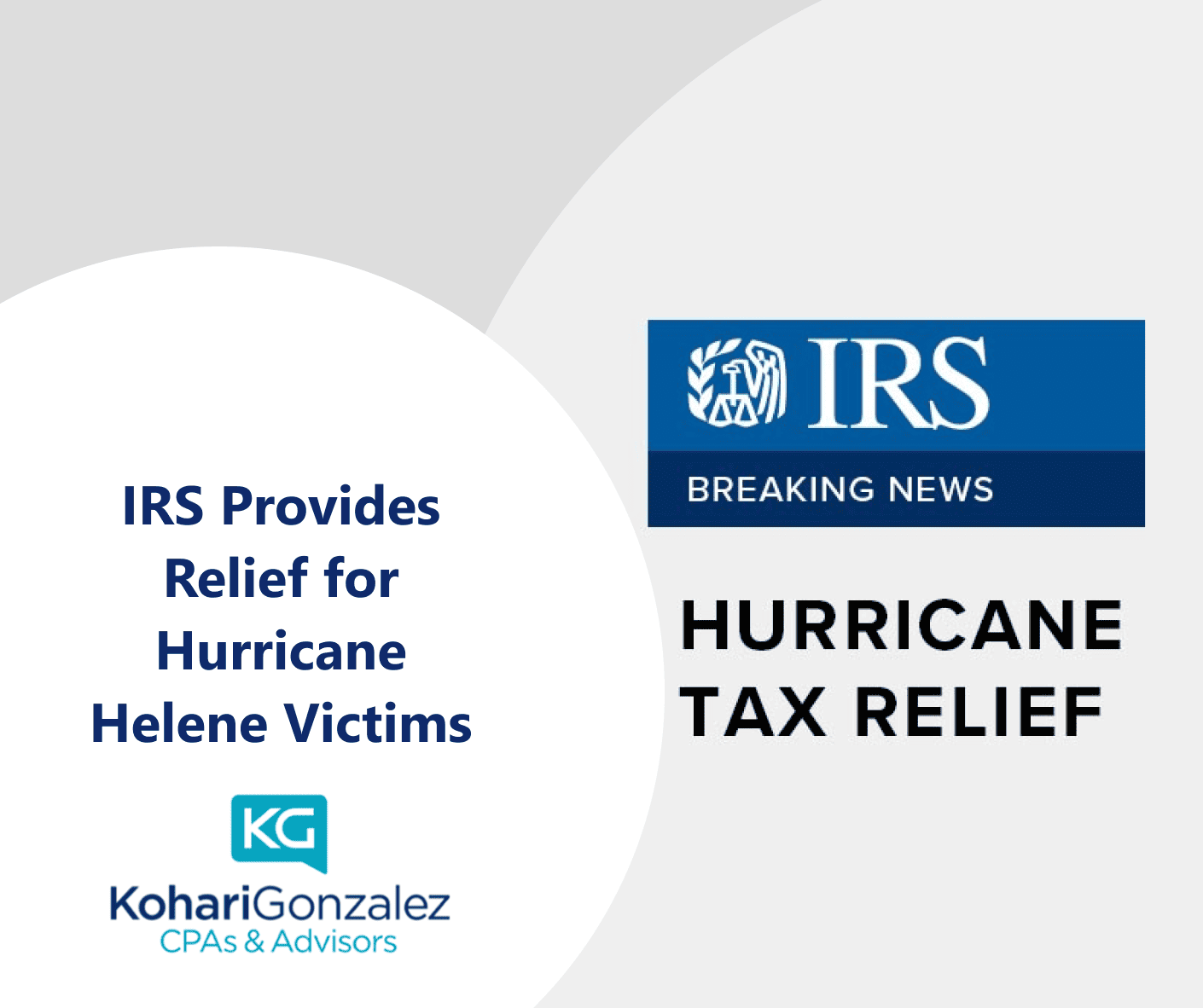 IRS Provides Relief for Hurricane Helene Victims