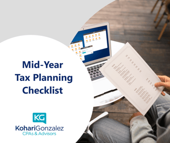 MID-YEAR TAX PLANNING CHECKLIST