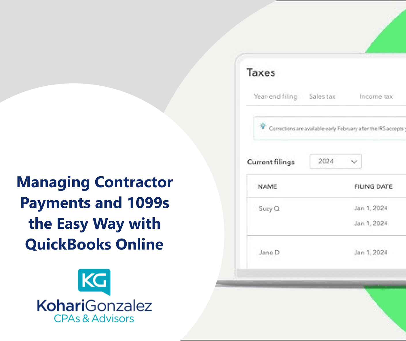 Managing Contractor Payments and 1099s the Easy Way with QuickBooks Online