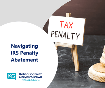 Navigating IRS Penalty Abatement