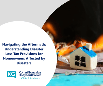 Navigating the Aftermath Understanding Disaster Loss Tax Provisions for Homeowners Affected by Disasters