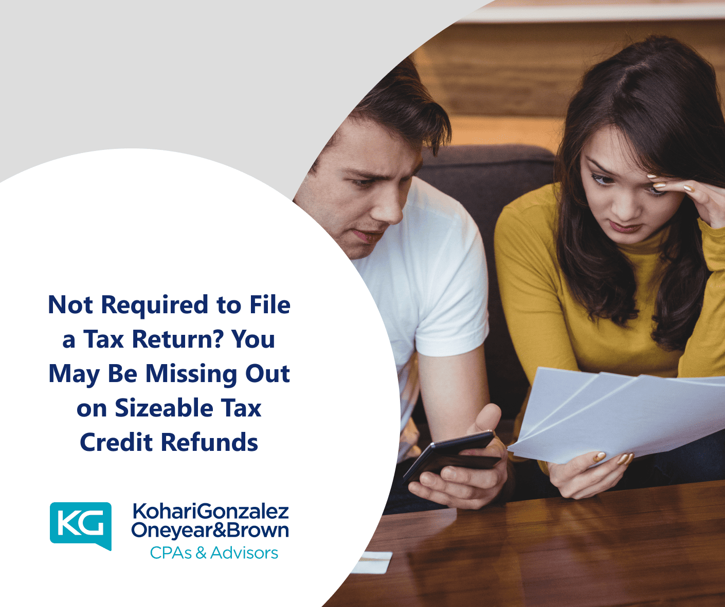 Not Required to File a Tax Return You May Be Missing Out on Sizeable Tax Credit Refunds