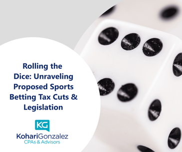 Rolling the Dice: Unraveling Proposed Sports Betting Tax Cuts & Legislation