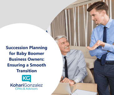 Succession Planning for Baby Boomer Business Owners Ensuring a Smooth Transition