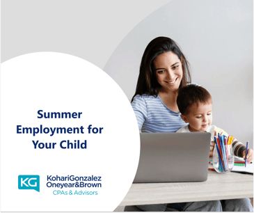 Summer Employment for Your Child