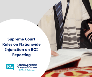 Supreme Court Rules on Nationwide Injunction on BOI Reporting