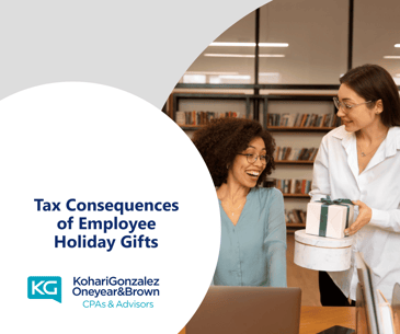 Tax Consequences of Employee Holiday Gifts