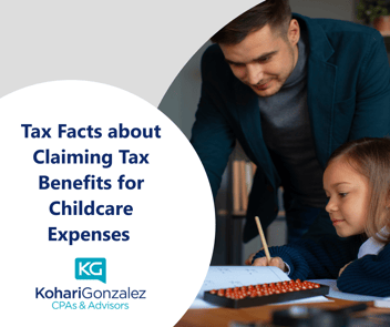 Tax Facts about Claiming Tax Benefits for Childcare Expenses