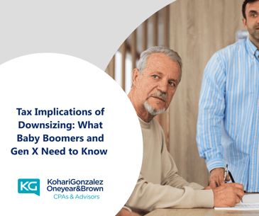 Tax Implications of Downsizing: What Baby Boomers and Gen X Need to Know