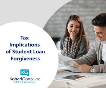 Tax Implications of Student Loan Forgiveness