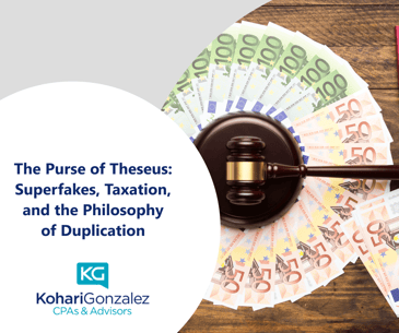 The Purse Of Theseus Superfakes, Taxation, And The Philosophy Of Duplication