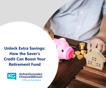 Unlock Extra Savings How the Saver's Credit Can Boost Your Retirement Fund