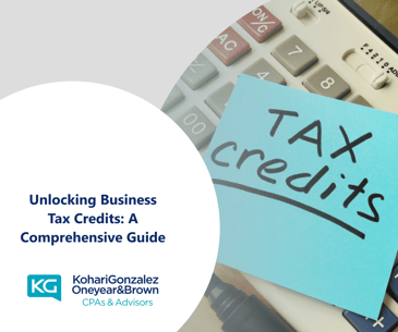 Unlocking Business Tax Credits: A Comprehensive Guide