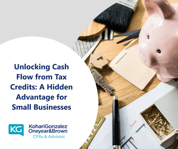 Unlocking Cash Flow from Tax Credits: A Hidden Benefit for Small Businesses