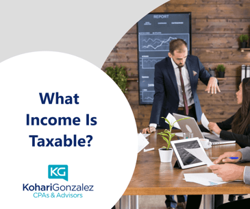What Income Is Taxable