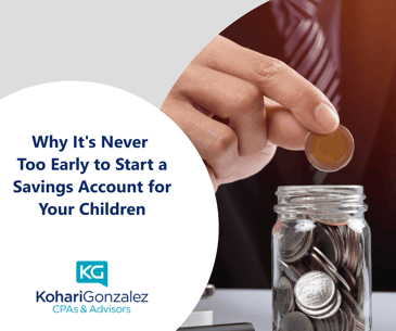 Why It's Never Too Early to Start a Savings Account for Your Children