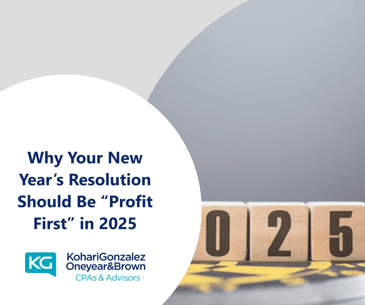 Why Your New Year’s Resolution Should Be “Profit First” in 2025